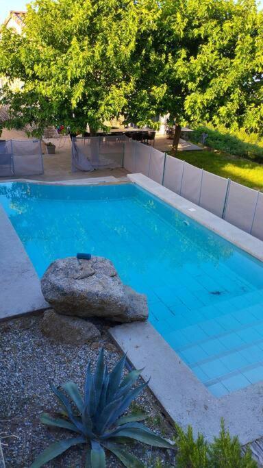 Villa Spacieuse -Vue Exceptionnelle- Piscine Saint-Romain-de-Lerps Exterior foto